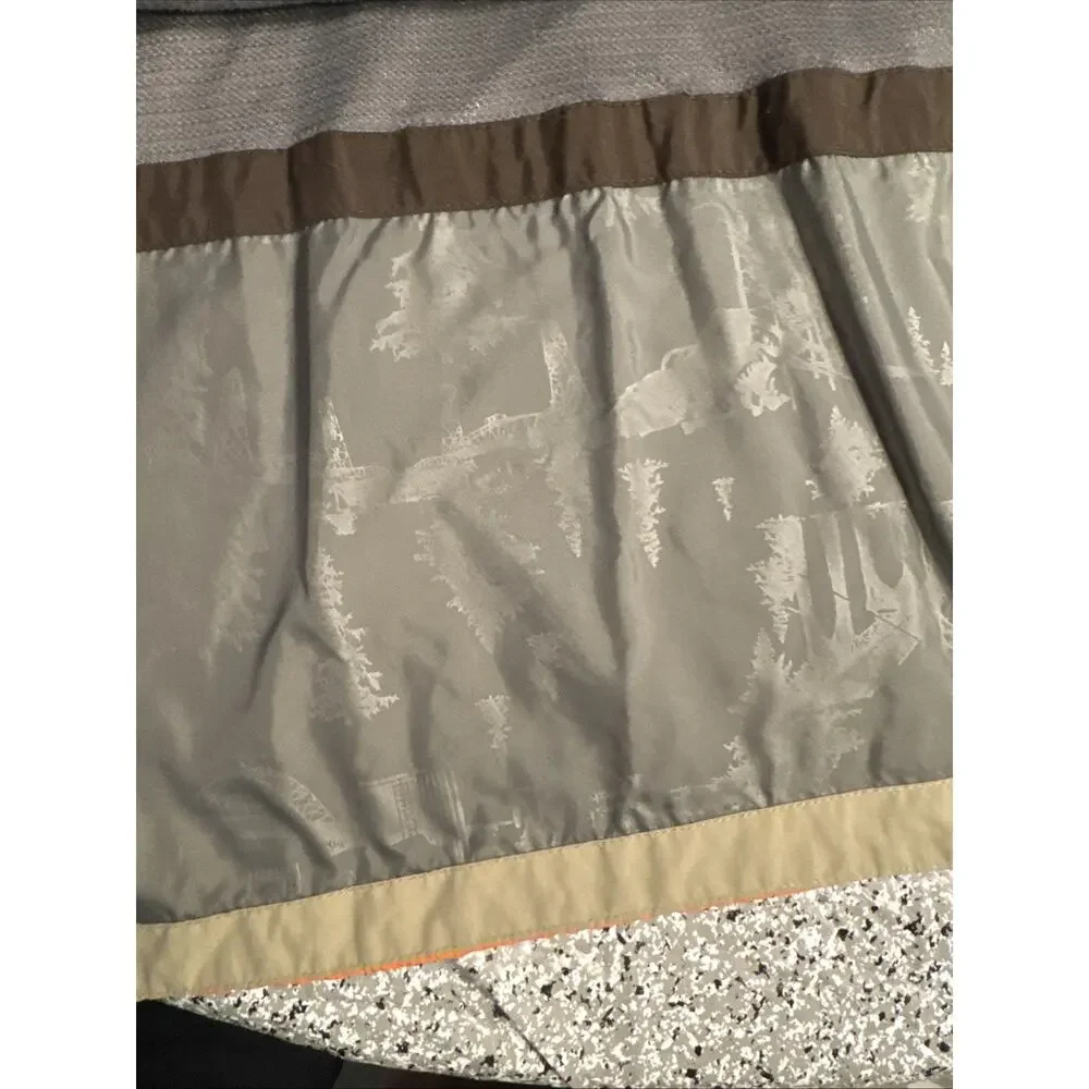 Columbia Omni-Shield 3-in-1 Interchange Hooded Jacket Orange Brown Men's L